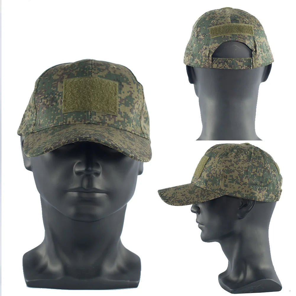 MEGE Tactical Camouflage Balaclava Boonie Hat Baseball Beanies Fishing Hat Bucket Hat Ghillie Cap