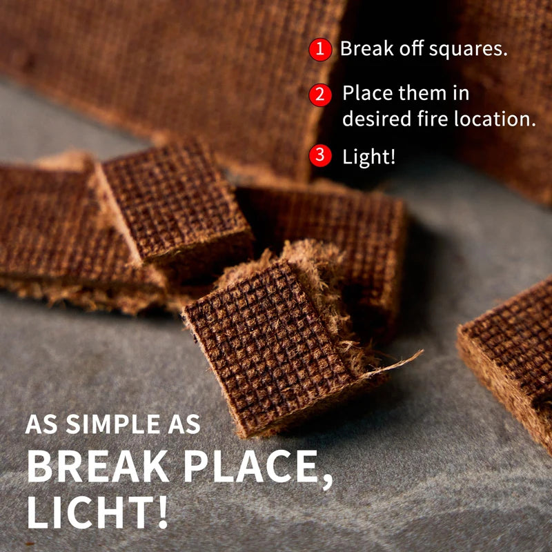 64pcs Fire Starter,Natural Fire Starters for Campfires,Fireplace,Chimney,Pit Wood Fireplace Charcoal Starter for Grill Outdoor