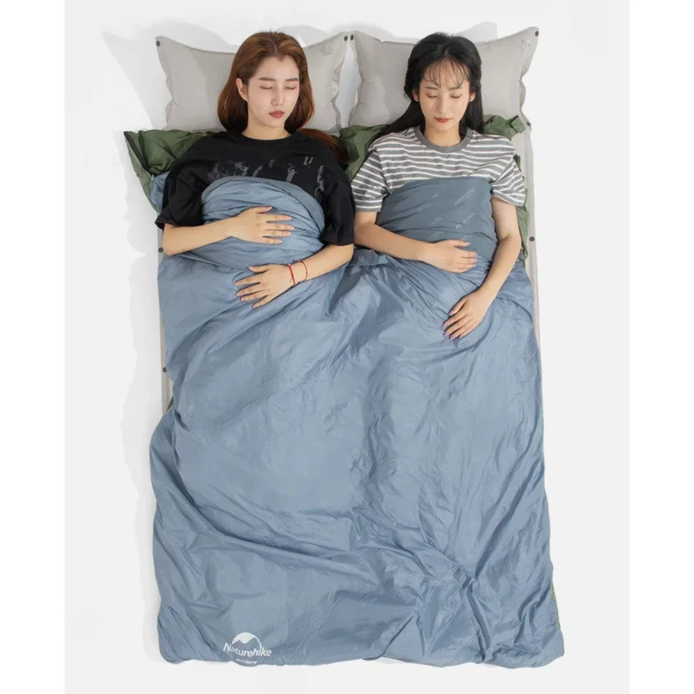 Naturehike Envelope Sleeping Bags 4 Seasons Warm or Cold Lightweight Indoor Outdoor Sleeping Bags for Adults Backpacking Camping