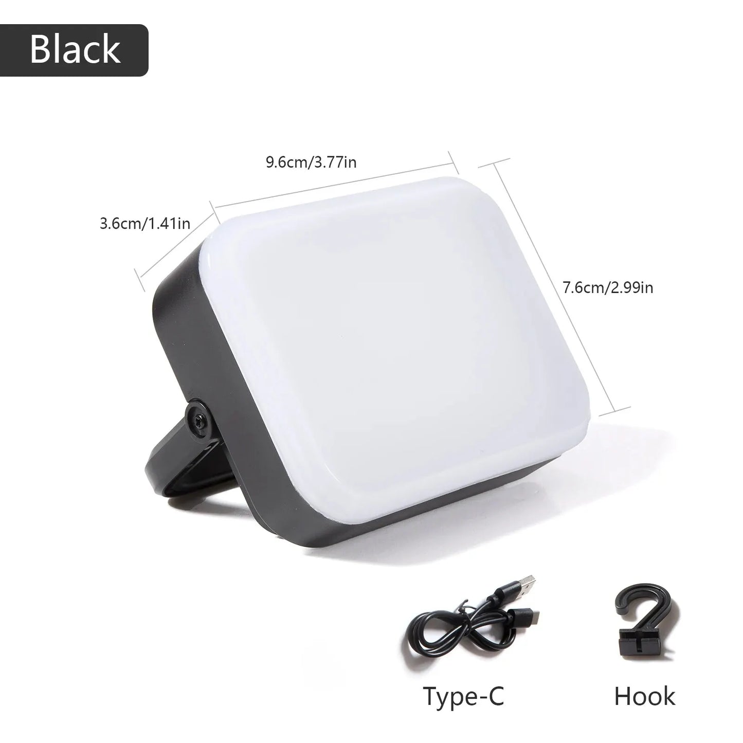 LED Camping Light USB Charging Portable Tent Lantern Emergency Flashlight Night Fourth Gear Dimming Outdoor Hiking