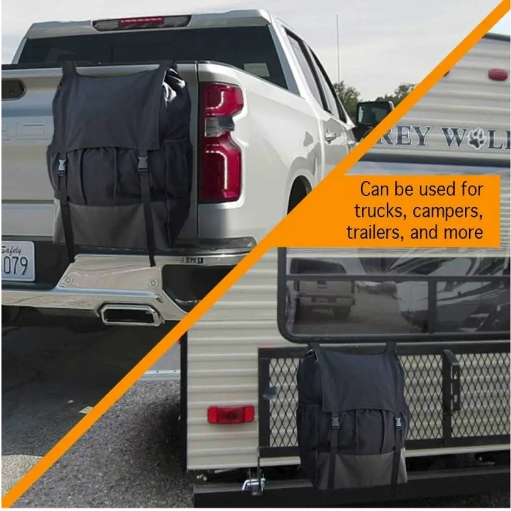 Large Capacity Heavy Duty Spare Tire Bags Camping Gear Hanging Bag Truck Organizers Trailers Vehicles Storage Trash Bag SUVs