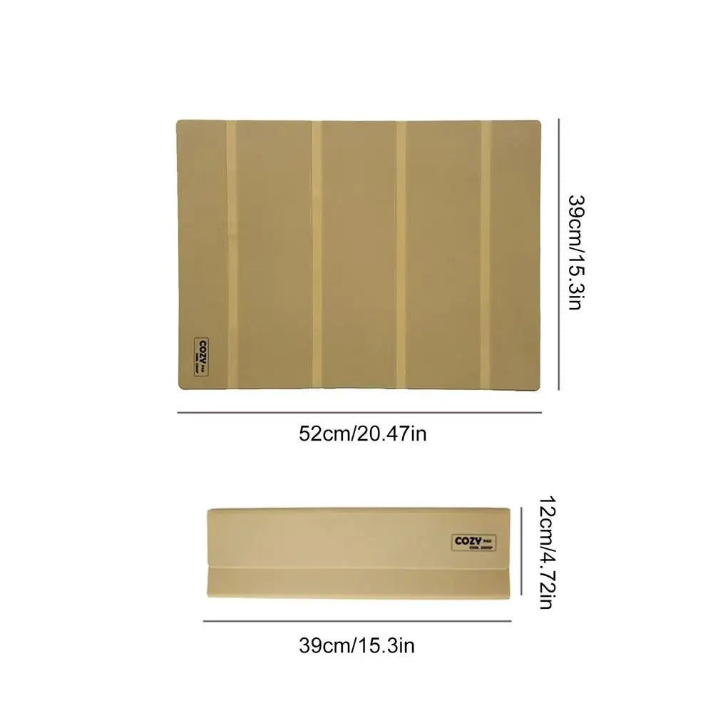 Non Slip Camping Table Mat Heat-Proof Placemat For Patio Waterproof Folding Dining Table Rubber Mat For Kitchen Patio Decor