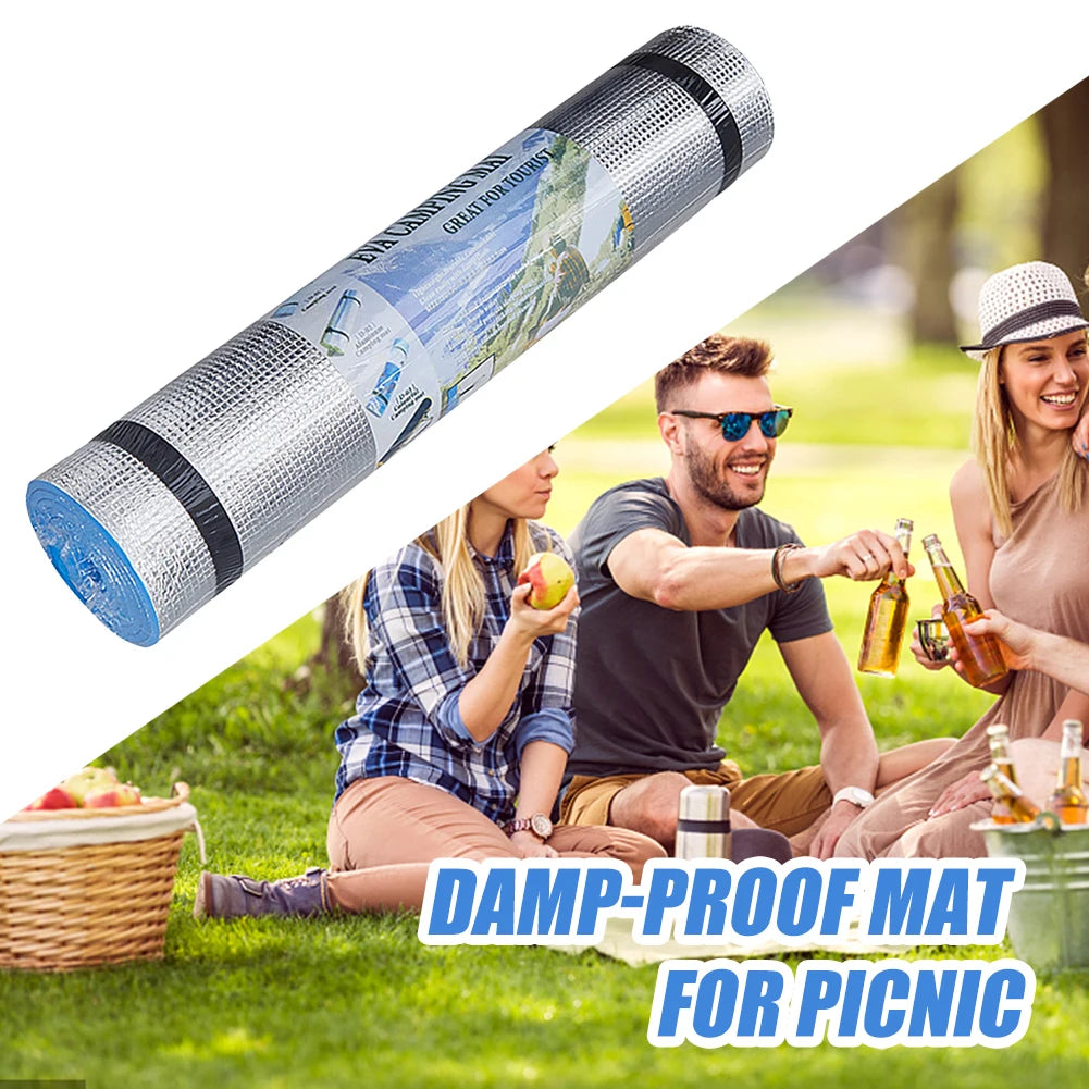 Portable Camping Mat Waterproof Tablecloth Tourist Mat Moistureproof Thickened Foldable Mattress Picnic Blanket Sleeping Pad