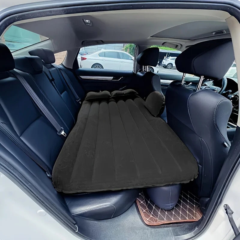 Thickened Car Air Mattress Back Seat Bed - Luxurious Inflatable Design for Ultimate Comfort, Portable and Lightweight