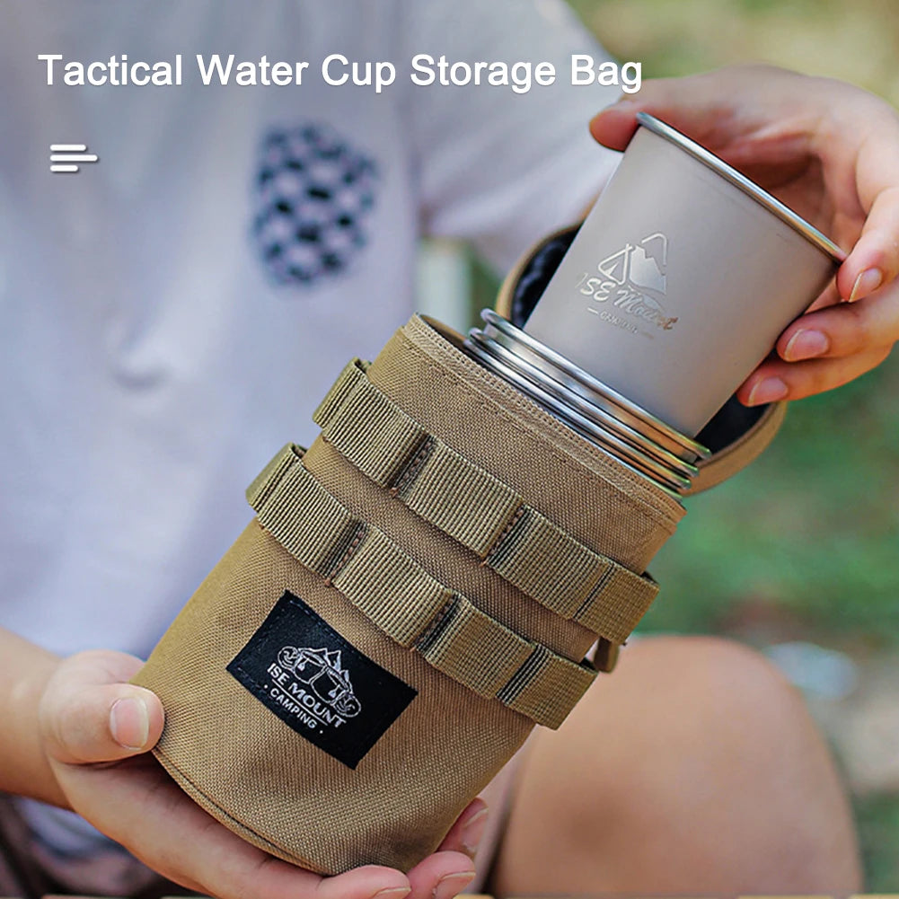 Outdoor Camping Bag Portable Sundries Storage Bag Lightweight Camping Accessory Bag with Hanging Holes Camping Accessories