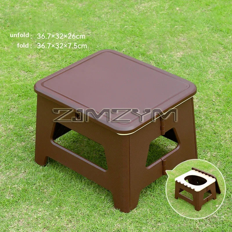 Outdoor Car Toilet Camping Toilet Stool Adult Portable Folding Ladies Travel Emergency Mobile Toilet,변기, 화장실