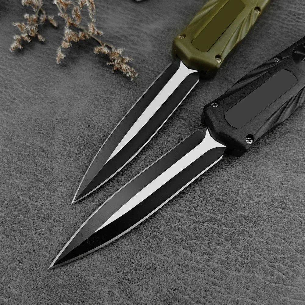 1PC Tactical Self Defense Knife Survival Hunting Rescue Tools 440C Blade ABS Handle Utility Sharp Rescue Knifes