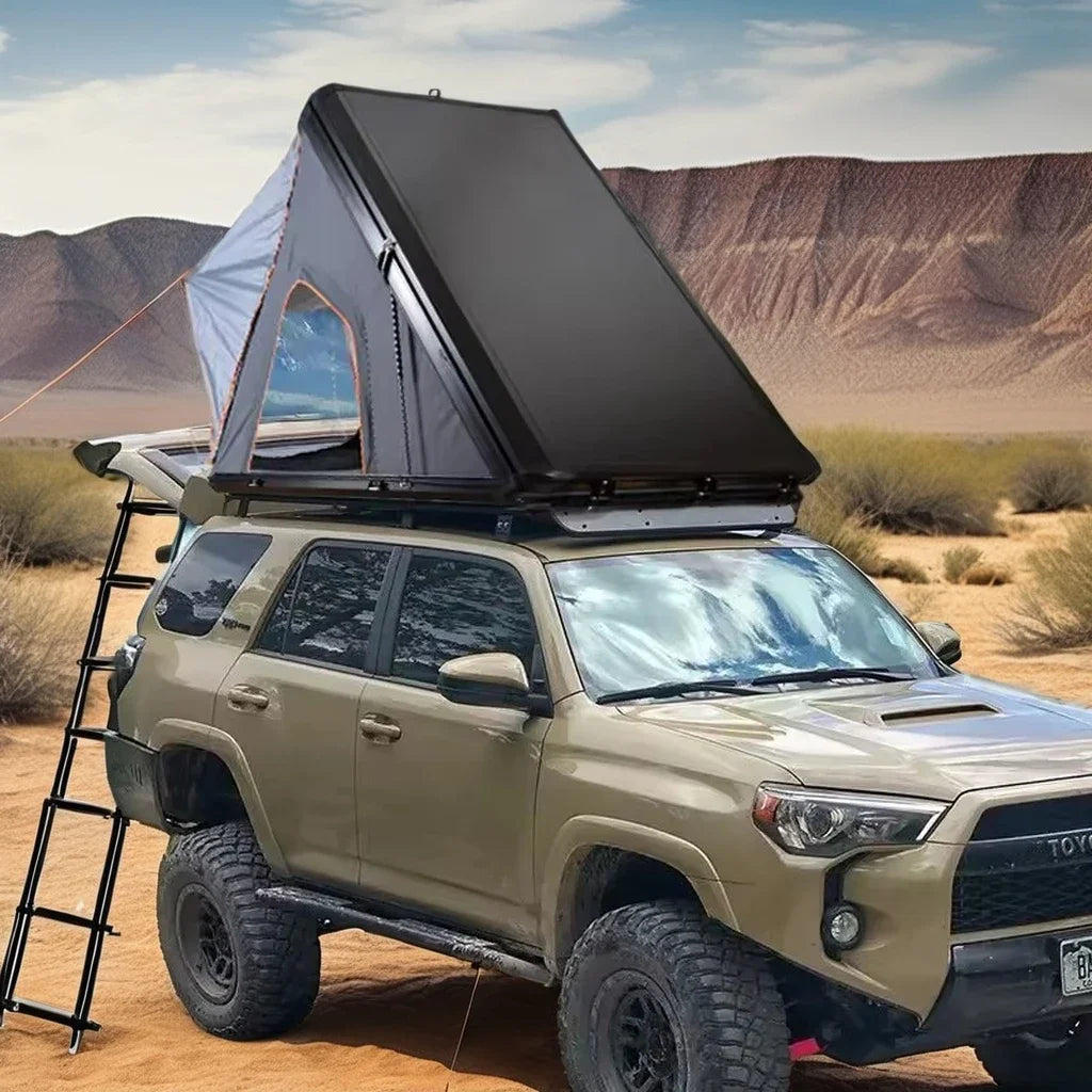 Factory Custom Outdoor Camping Roof Top Tent For SUV Van Waterproof Aluminum Pole Automatic Build For Summer Fishing Hiking