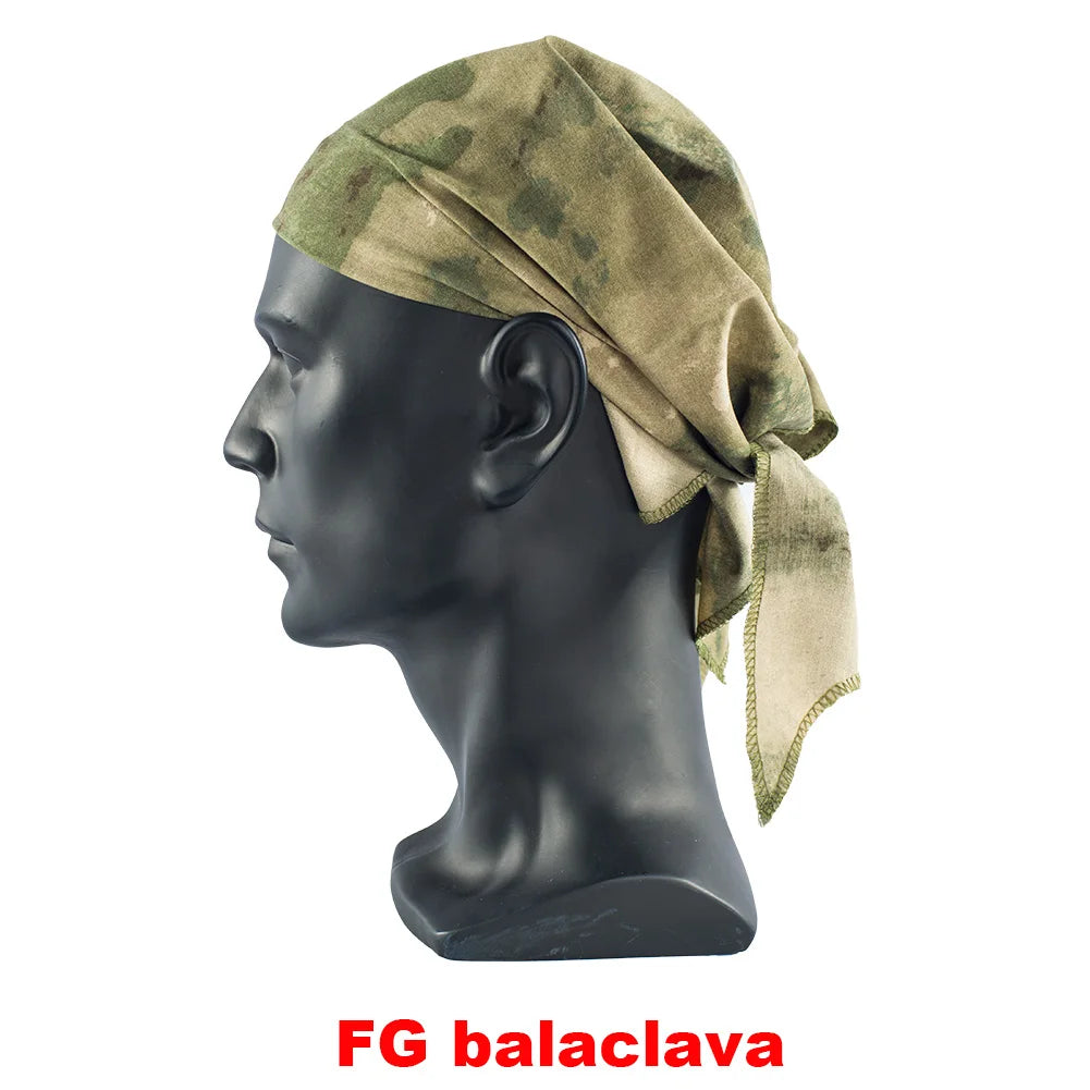 MEGE Tactical Camouflage Balaclava Boonie Hat Baseball Beanies Fishing Hat Bucket Hat Ghillie Cap