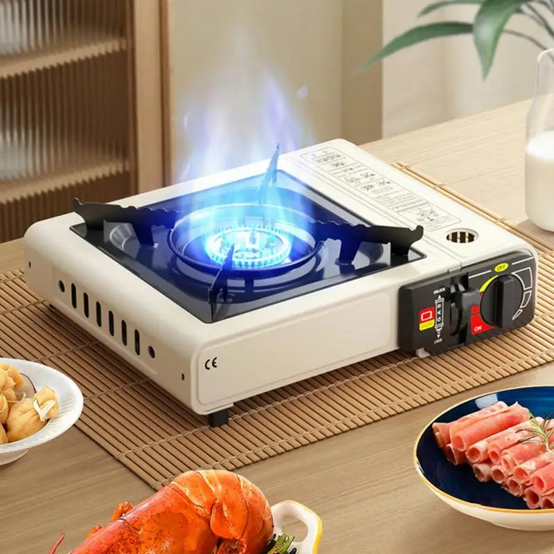 Portable Camping Stove Barbecue Grill Cooktop Lightweight Windproof Burner Stove For Backyard Hunting Hiking Picnic Camping