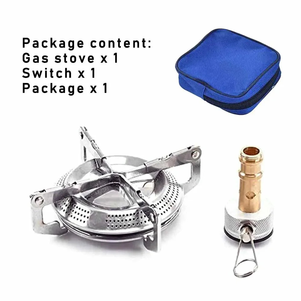 Camping Gas Stove Portable Foldable Backpack Electronic Stove Head Outdoor Cooking Picnic Hiking Mountaineering кемпинг