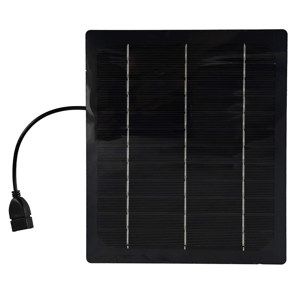 Solar Panel Fan Solar Powered Camping Fan with USB Outdoor Fan Solar Charger Desk Fan for Outdoor Camping Hiking Fishing Travel