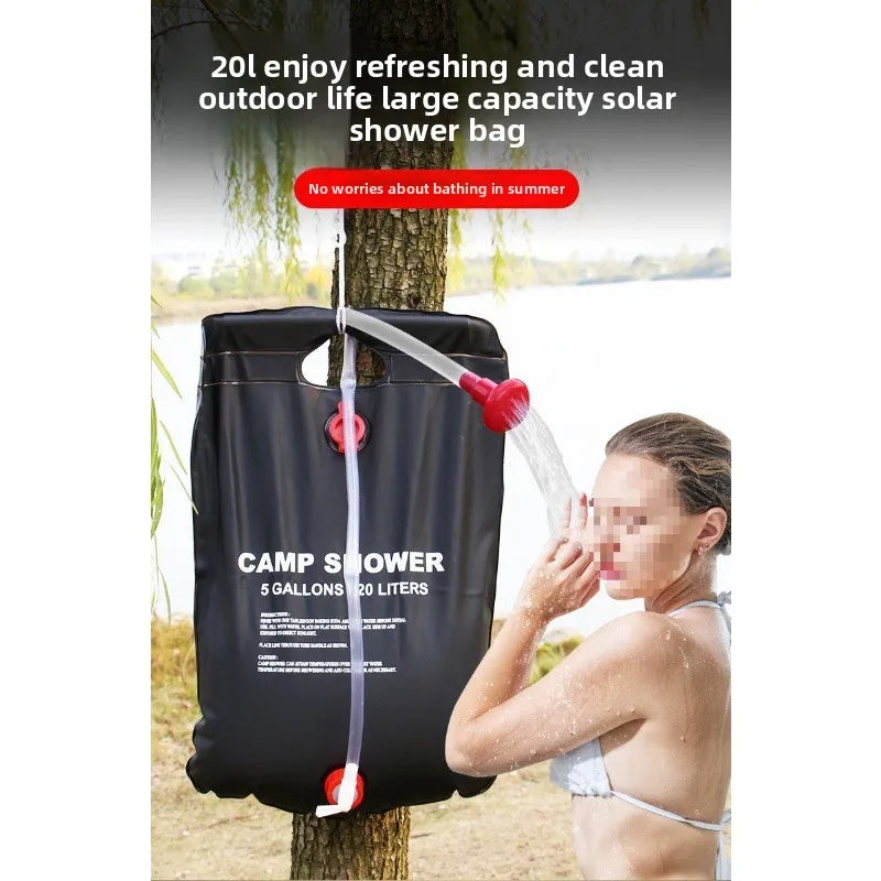 Outdoor Camping Equipment Shower Bag Picnic Picnic Water Storage Bag Outdoor Bath Bag Outdoor Camping Folding Water Storage