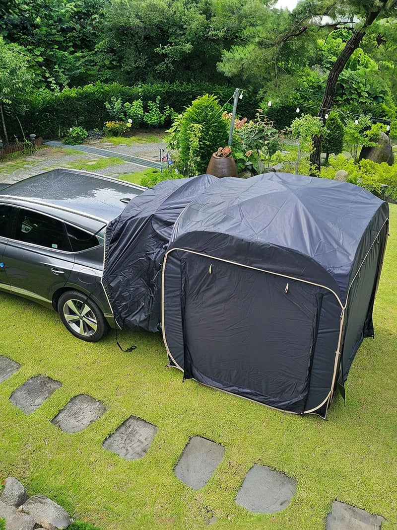 Lohascamping Car box docking tent SUV Car Rear Tent 5-8 person Camping Travel Car Mounted Tent Travel Car Trunk Tent