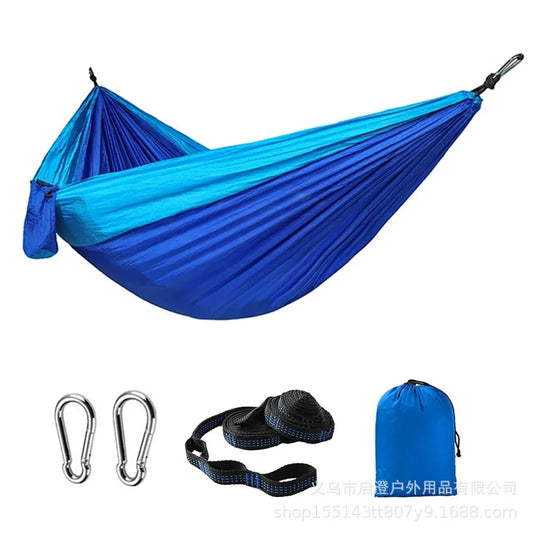 Essential summer camping hammock, single person anti rollover camping, school park, leisure swing, outdoor cradle