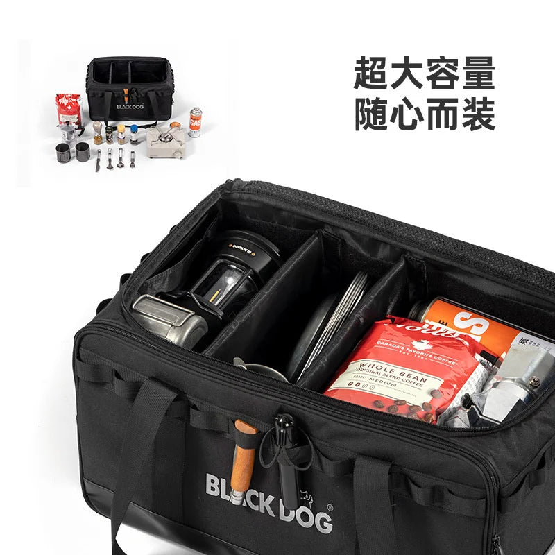 Naturehike-Blackdog 30L Outdoor Camping Equipment Storage Box Outdoor Spring Outdoor Sundries Bag Large Capacity Storage Bag