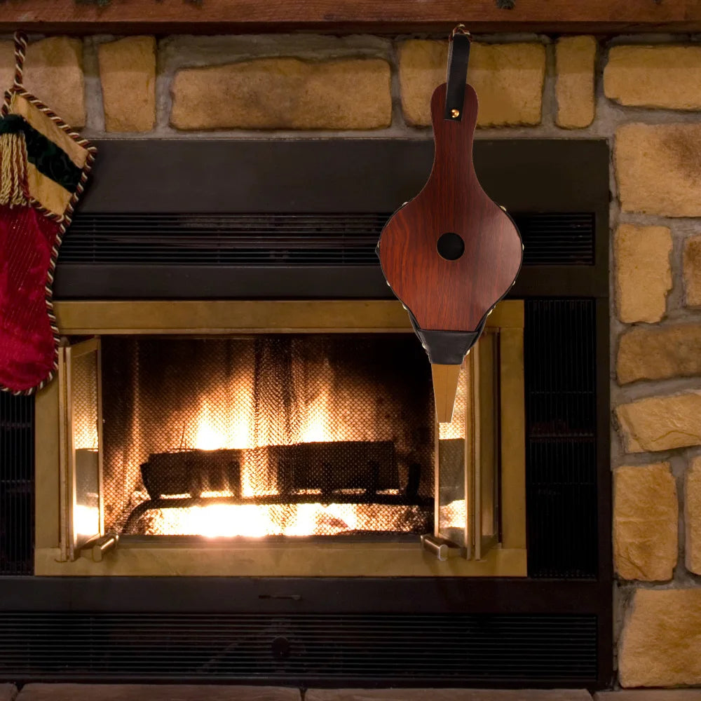 Manual Wooden Air Blower Outdoor Barbecue Tools Wood Fireplace Bellows Blast Blower Portable Camping Gear For Ourdoor Picnic