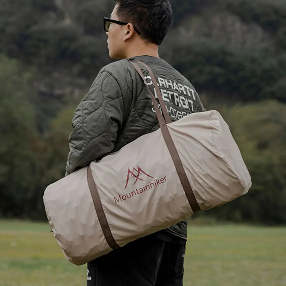 Single/Double Air Mattress Outdoor Camping High Rebound Sponge TPU Automatic Inflatable Cushion Bed for Hiking Backpacking