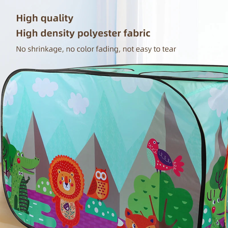 Children's Tent Game House Indoor and Outdoor No Installation Kindergarten Foldable Family Toy House