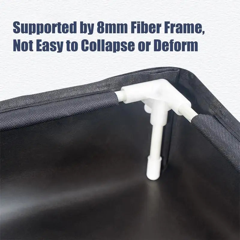 Camping Shower Tent Floor Base Outdoor Tent Shower Tray Folding Shower Pan Tent Awning Base for Indoor & Outdoor