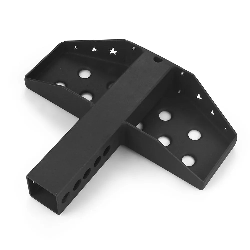 30cm Hitch Mount Bump Step Anti Slip USA Style For 2'' Hitch Receiver With Safety Reflectors For RV SUV Truck Flatbed Camper