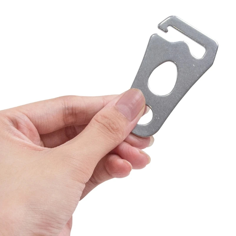 Tent Adjuster Wind Rope Buckle Camping Rope Buckle Tent Rope Tightener Stainless Tent Fasteners Tent Wine Rope Tightener