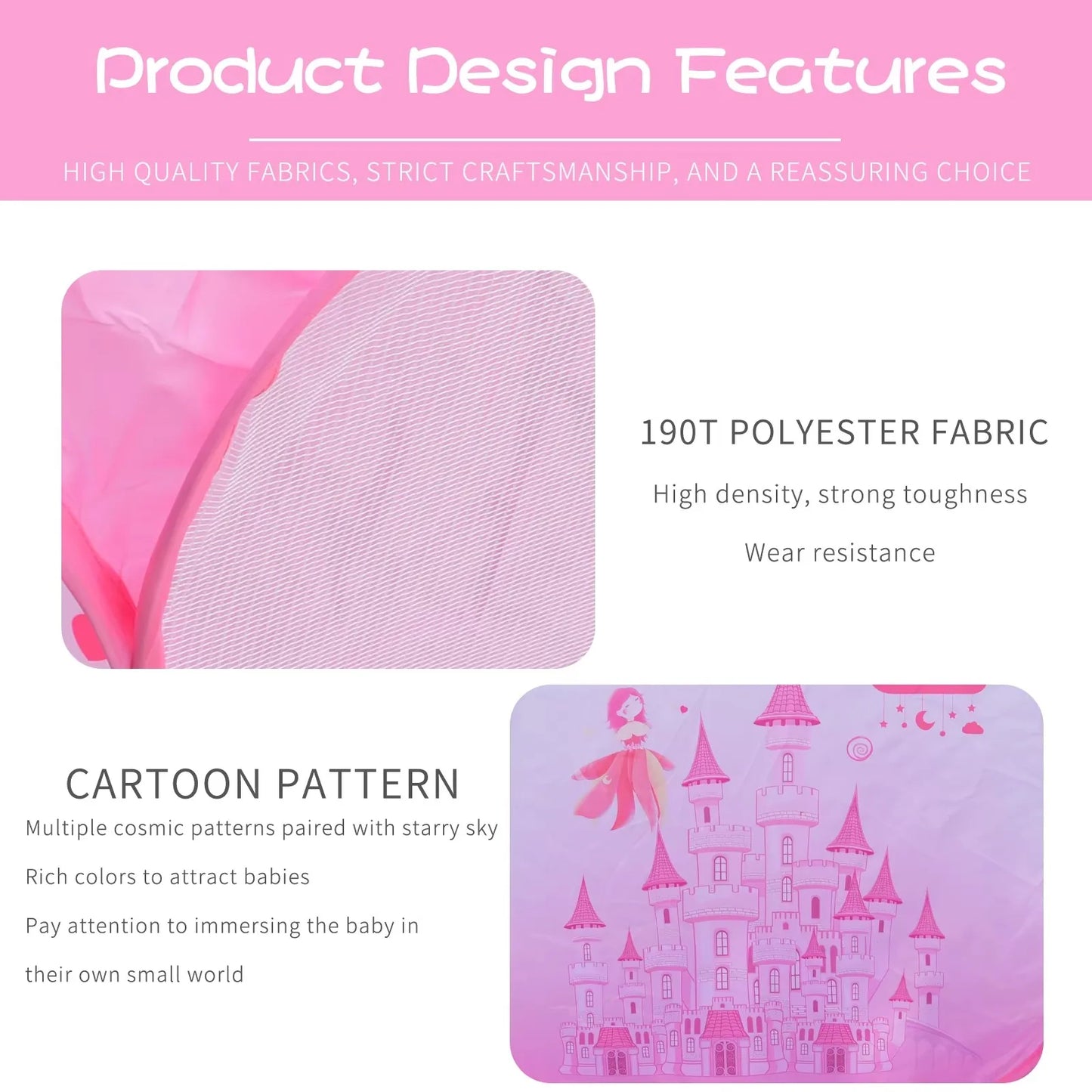 Children'S PENESAS Tent, Indoor Bed, Small House, Castle, Princess House, Sleeping, Boys And Girls Playing, Toys, Secret Base