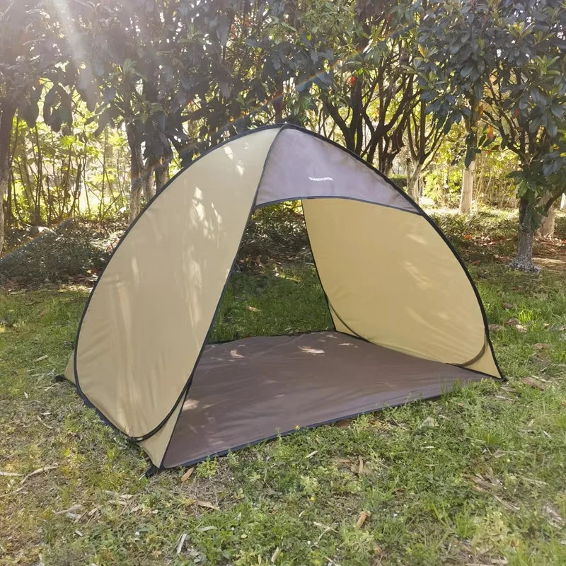 Pop Up Instant Portable Outdoors Quick Cabana Beach Tent Sun Shelter for 2-3 People UV Protection Portable Sunshade, Baby Canopy