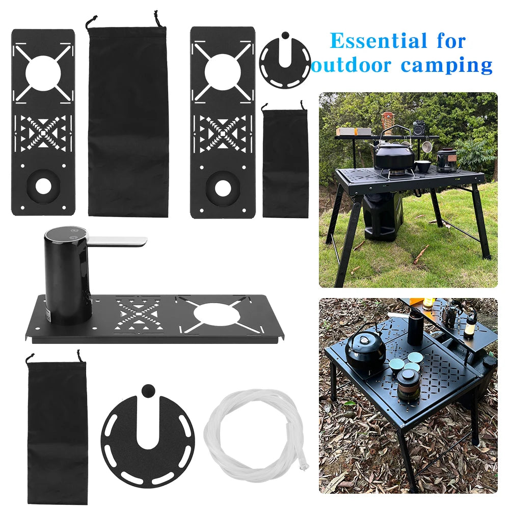 Camping IGT Table Board Multifunctional Spider Stove Table Plate Portable IGT Table Plate for SOTO Spider Stove Accessories