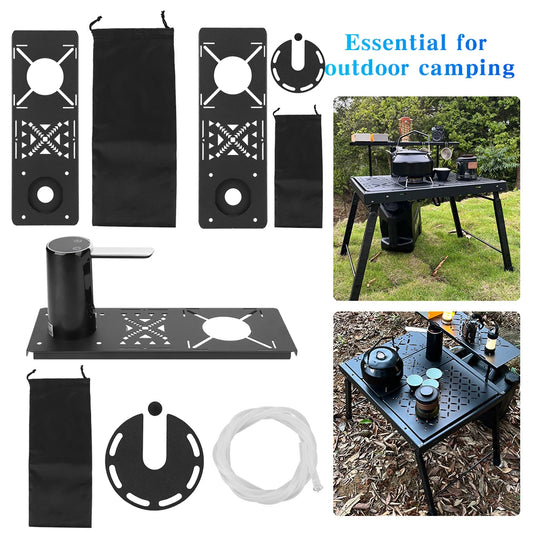 Camping IGT Table Board Multifunctional Spider Stove Table Plate Portable IGT Table Plate for SOTO Spider Stove Accessories