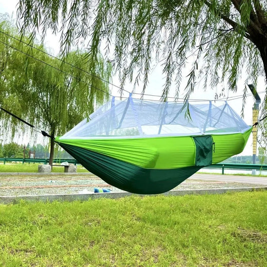 Outdoor Mosquito Net Hammock Camping With Mosquito Net Ultra Light Nylon Double Camping Aerial Tent Portable Travel Outdoors
